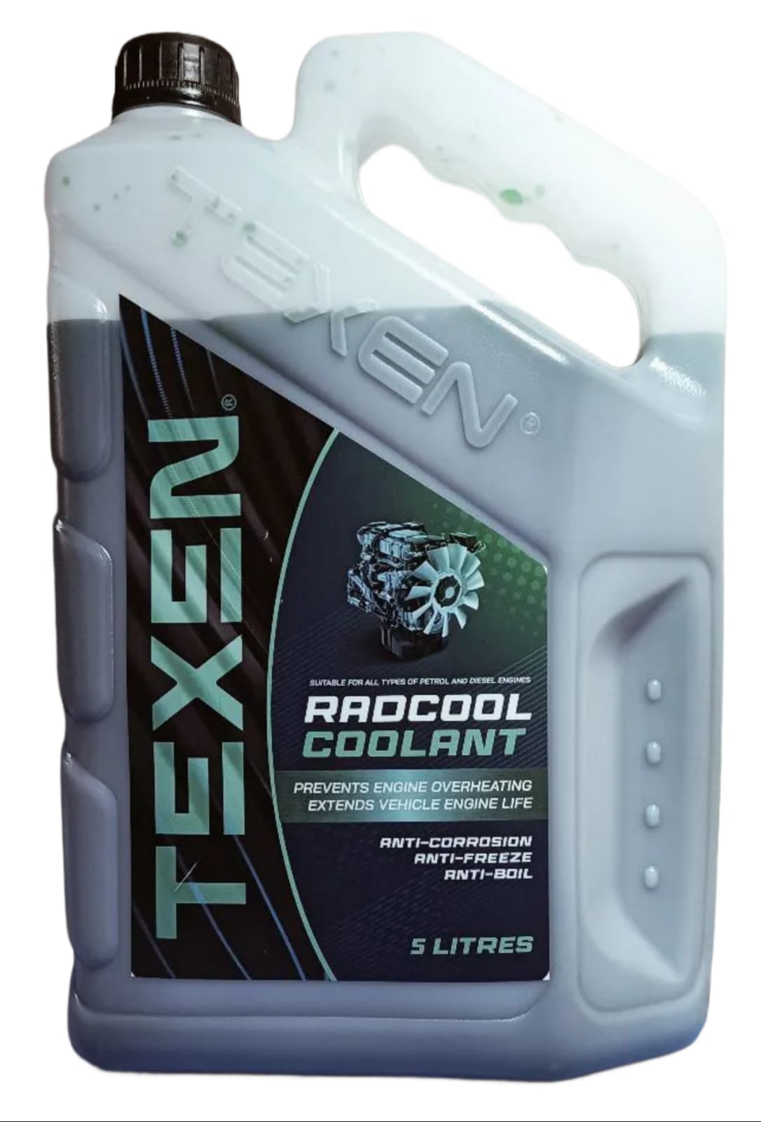 TEXEN RADIATOR COOLANT - GREEN - 5 LITRES (TEXEN) - GR-COOL-5L